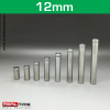 Brushed Hollow Standoffs 12mmx35mm-4Qty/Pack