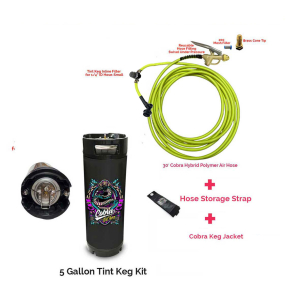 Classic - 19L(5 Gallon) Complete Tint Keg Kit with Brass Sprayer Handle