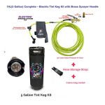 19L(5 Gallon) Complete – Electric Tint Keg Kit with Brass Sprayer Handle