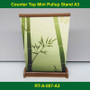 Bamboo Counter Top Mini Pullup Stand- A3