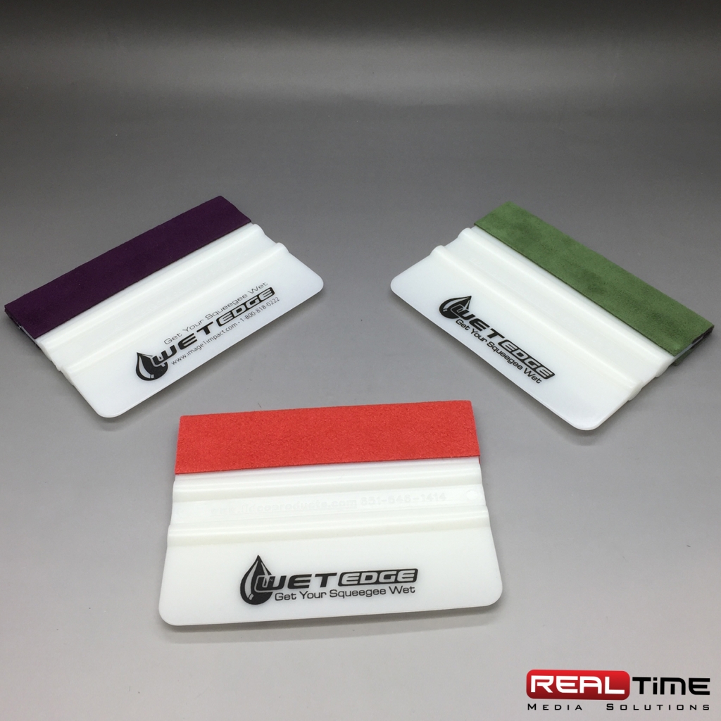Felt Edge Wrapped Squeegees RT Media Solutions