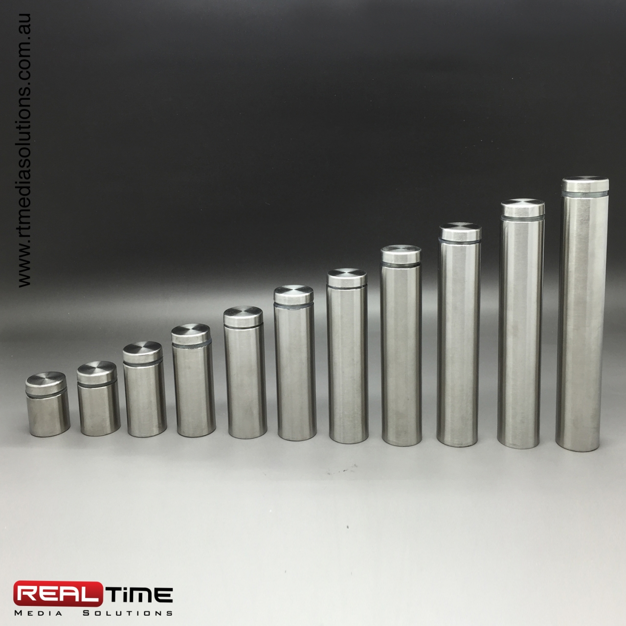Brushed Stainless Steel StandoffsSS201 RT Media Solutions
