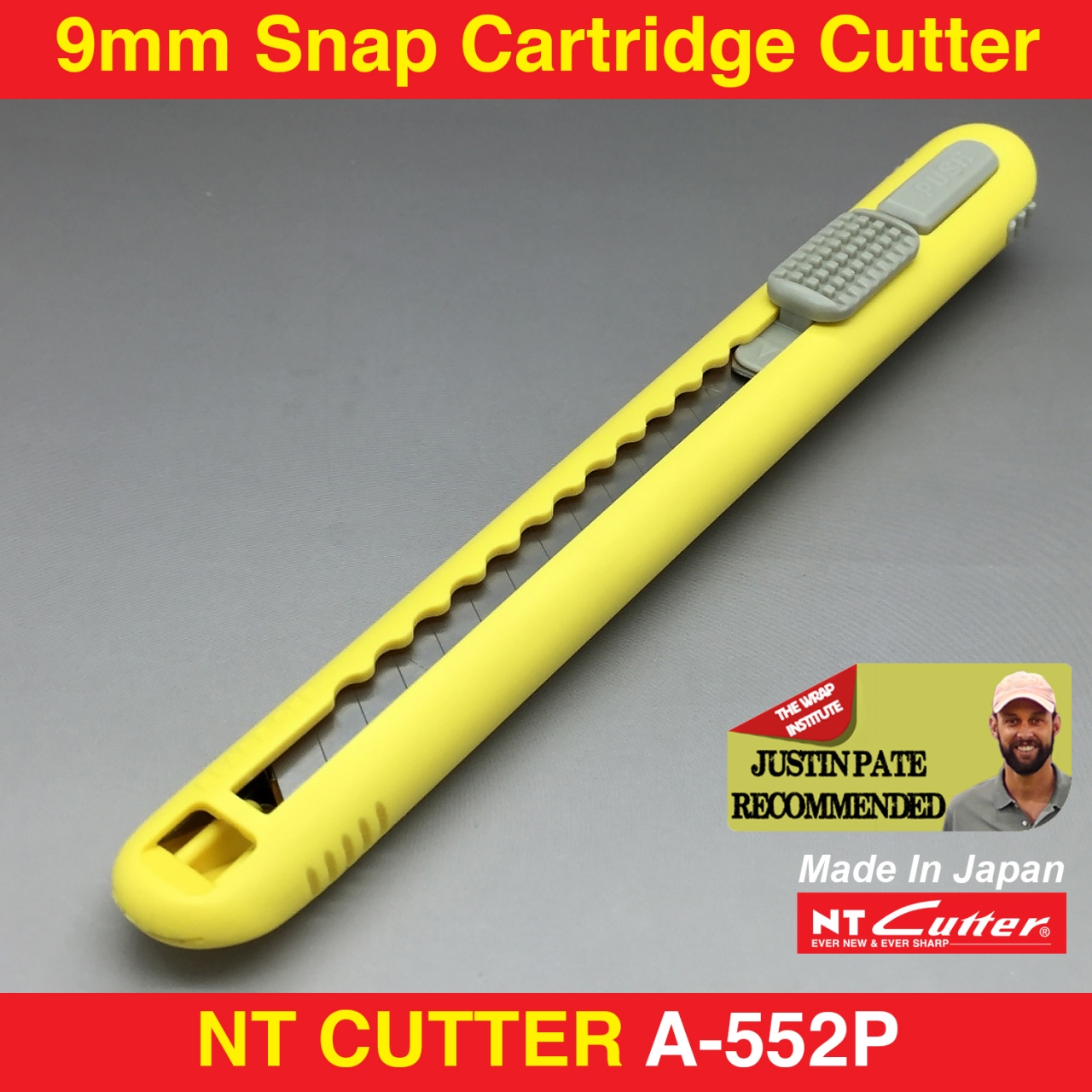 NT CUTTER A552P 9mm Cartridge Cutter RT Media Solutions