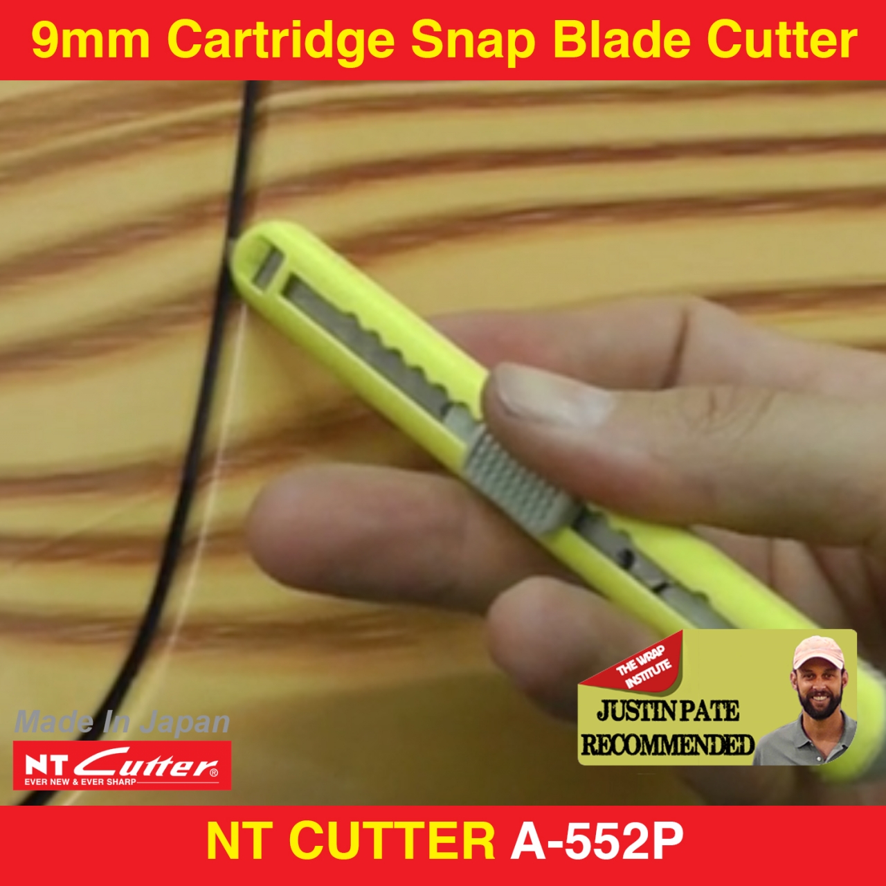 NT CUTTER A552P 9mm Cartridge Cutter RT Media Solutions