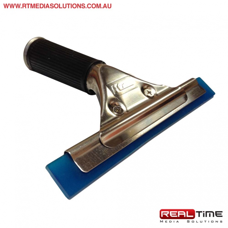 Window Squeegee with Blue Squeegee Blade - RT Media Solutions