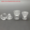 Cup & Peg Locator Letter Fixing - 30x30mm - 4Qty/Pack