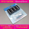 Black Finish Aluminium Standoffs 19x25mm-4Qty/Set