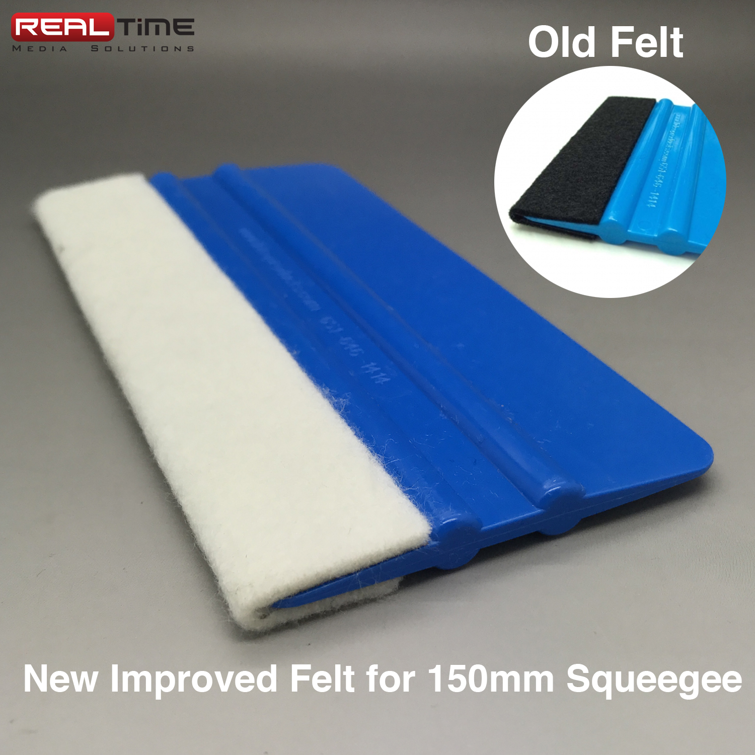 Felt Edge Wrapped Squeegees RT Media Solutions