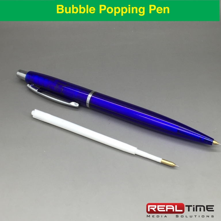 Bubble Popping Pen RT Media Solutions