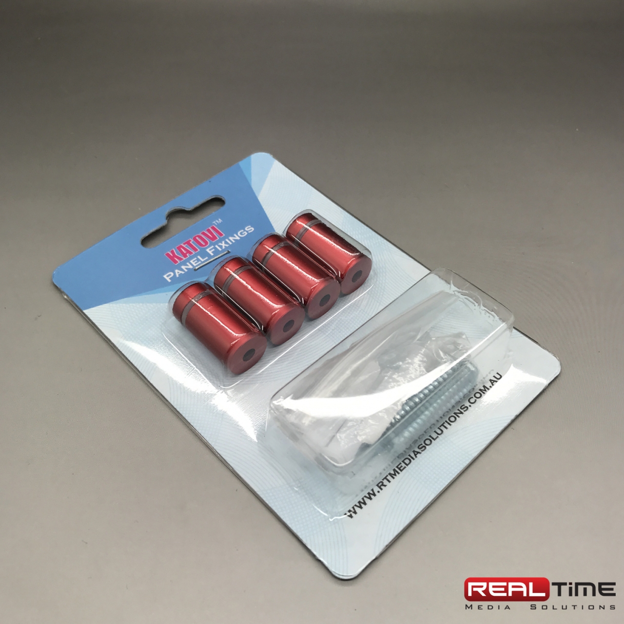 Mirror Finish Silver Aluminium Standoffs RT Media Solutions