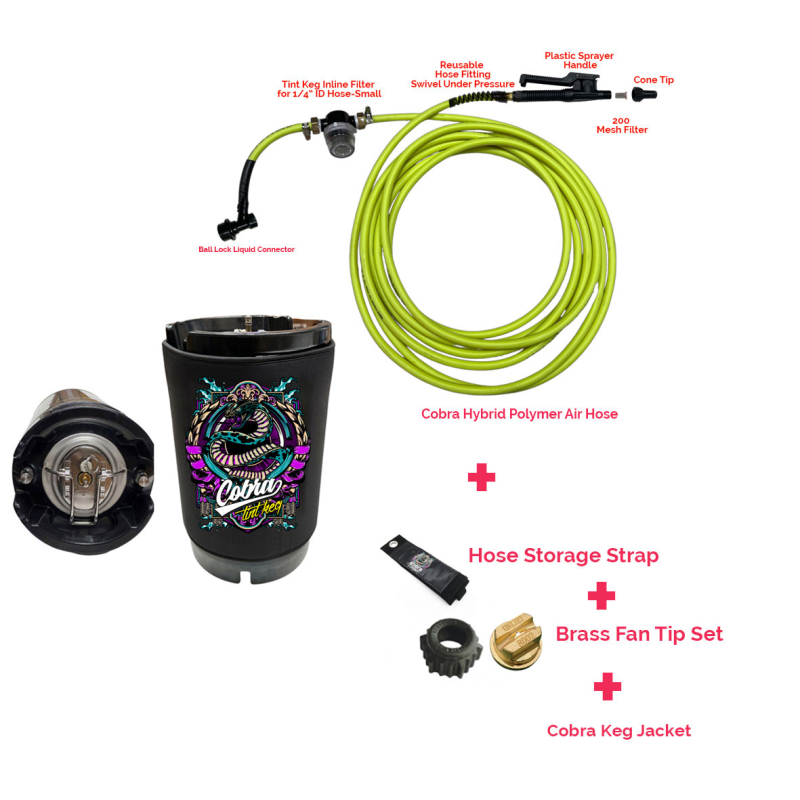 9.5L Complete Tint Keg Kit-Classic