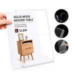 Acrylic POS Sign Holder