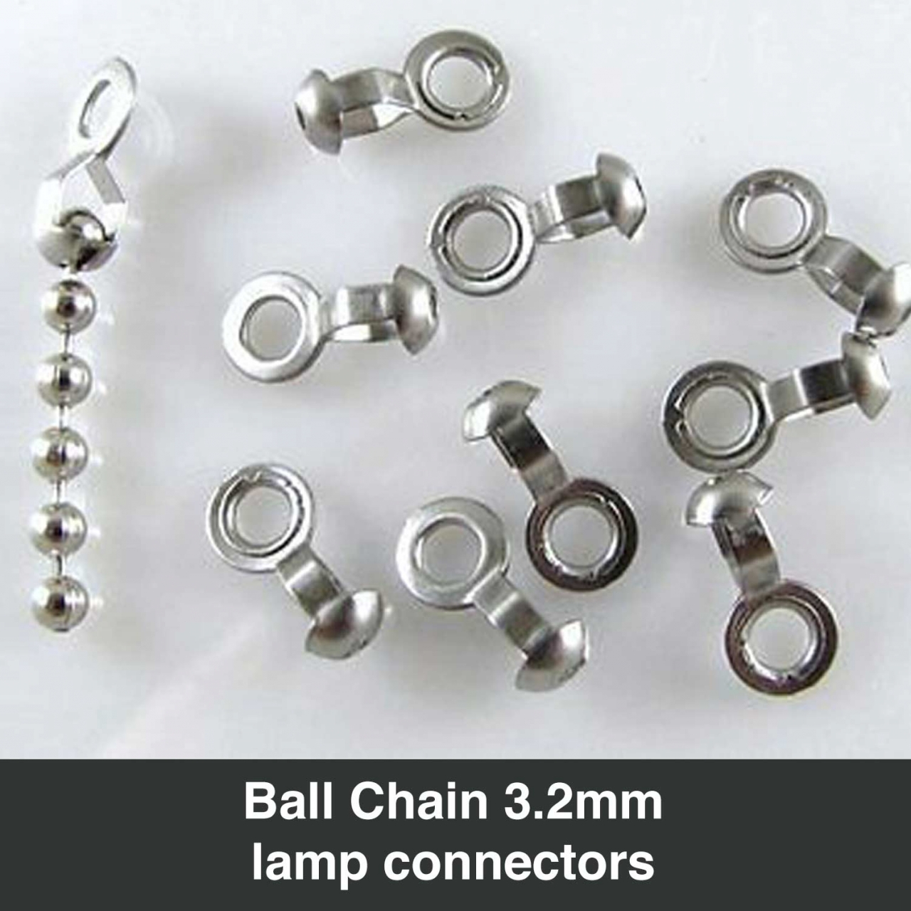 Ball Chain 3.2mm lamp connectors RT Media Solutions