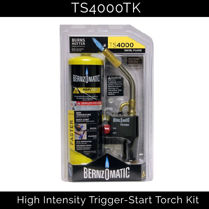 Swirl Tip Only MR.TORCH MRS-8098 Swirl Flame Push Button Trigger Start Propane MAPP Torch Head Nozzle,High Intensity,Up to 2430°F,Free Gas Cylinder Stand Base,Welding,Brazing,Soldering,Plumbing,HVAC 