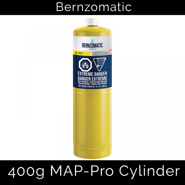Bernzomatic 400g MAP-Pro Cylinder - RT Media Solutions