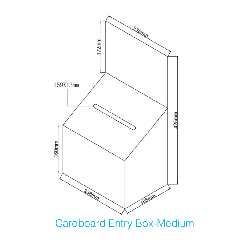 Cardboard Entry Boxes - RT Media Solutions