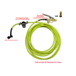 Classic Keg Hose Kit with Brass Sprayer Handle