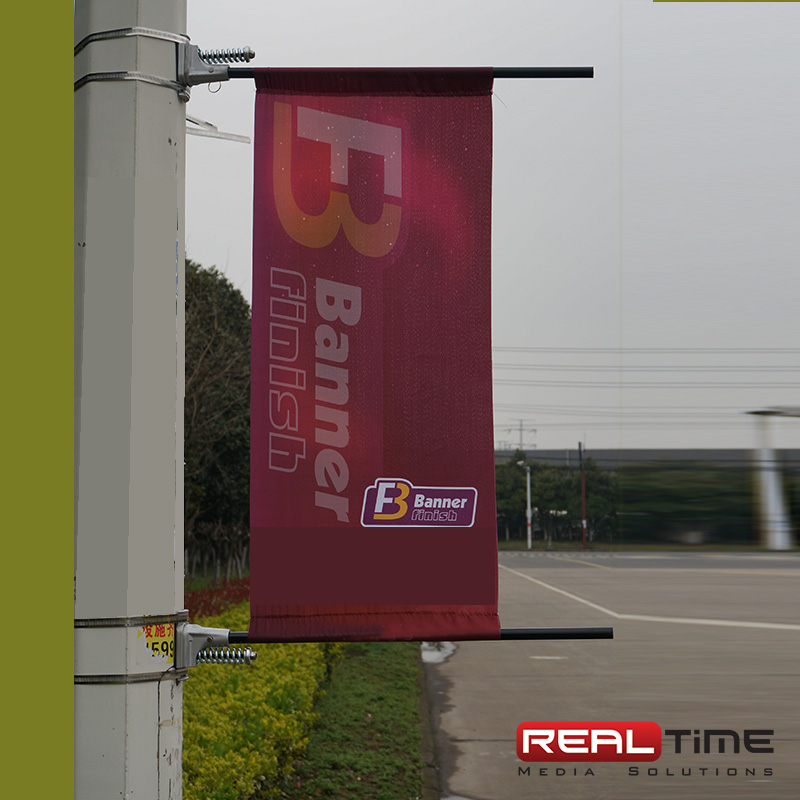 Spring Loaded Banner Bracket System Rt Media Solutions