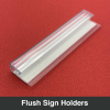 Flush Sign Holder 75mmx18mmx7mm-25qty/pack