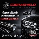 COBRASHIELD Gloss Black Paint Protection Film