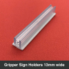 Gripper Sign Holder 75mmx13mmx12mm-25qty/pack