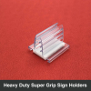 Heavy Duty Super Grip Sign Holders 25mmx25mmx22mm- 25qty/pack