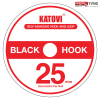 Katovi Adhesive Hook Roll 25mmx25m-Black