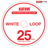 Katovi Adhesive Loop Roll 25mmx25m-White