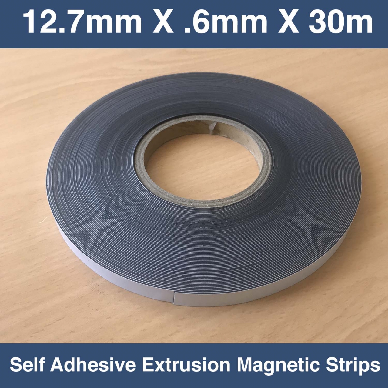 Self Adhesive Extrusion Strips 25.4mmX0.6mmX30m RT Media Solutions