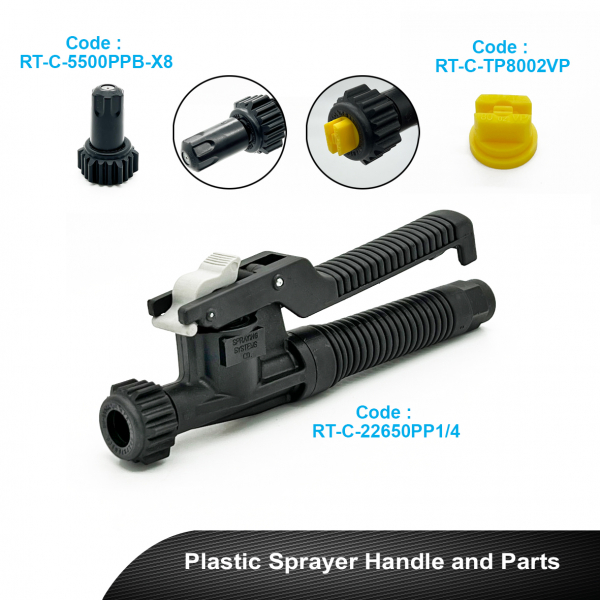 Plastic Sprayer Handle and Parts RT Media Solutions