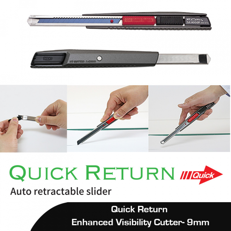 NT CUTTER PRO A1P 9mm Cartridge Cutter RT Media Solutions