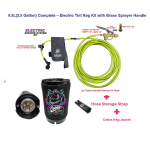 9.5L(2.5 Gallon) Complete – Electric Tint Keg Kit with Brass Sprayer Handle