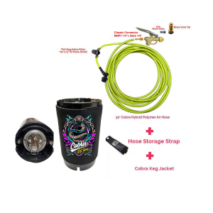 Classic - 9.5(2.5 Gallon) Complete Tint Keg Kit with Brass Sprayer Handle