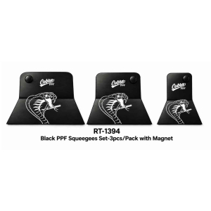 Black PPF Squeegees Set-3pcs/Pack with Magnet