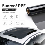 COBRASHIELD Sunroof PPF – Light Black | 1.52*15M | 6.5mil | 5 years |Self Healing, Hydrophobic | UV 98% | IR 91%