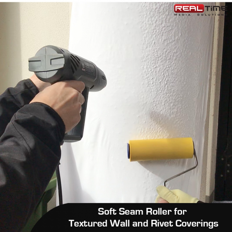 Soft Seam Rollers for Textured Wall and Rivet Coverings RT Media