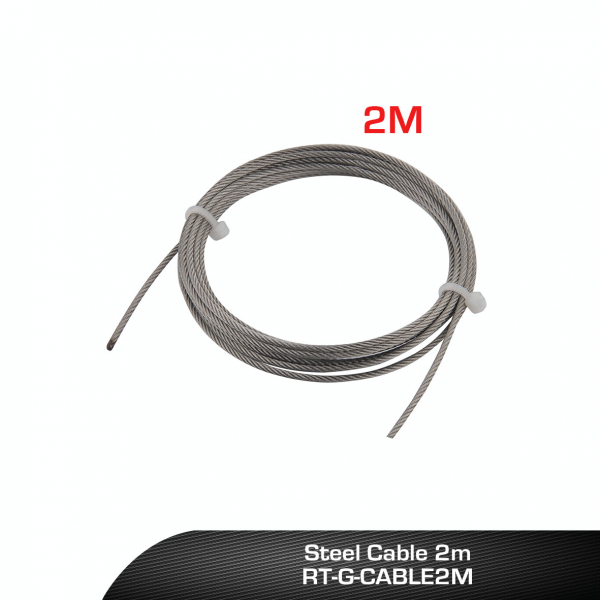 Steel Cable 1.5mmx2m RT Media Solutions
