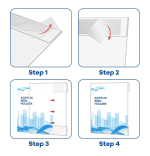 Wall Mount Sign Holders with Double Sided Adhesive Tape