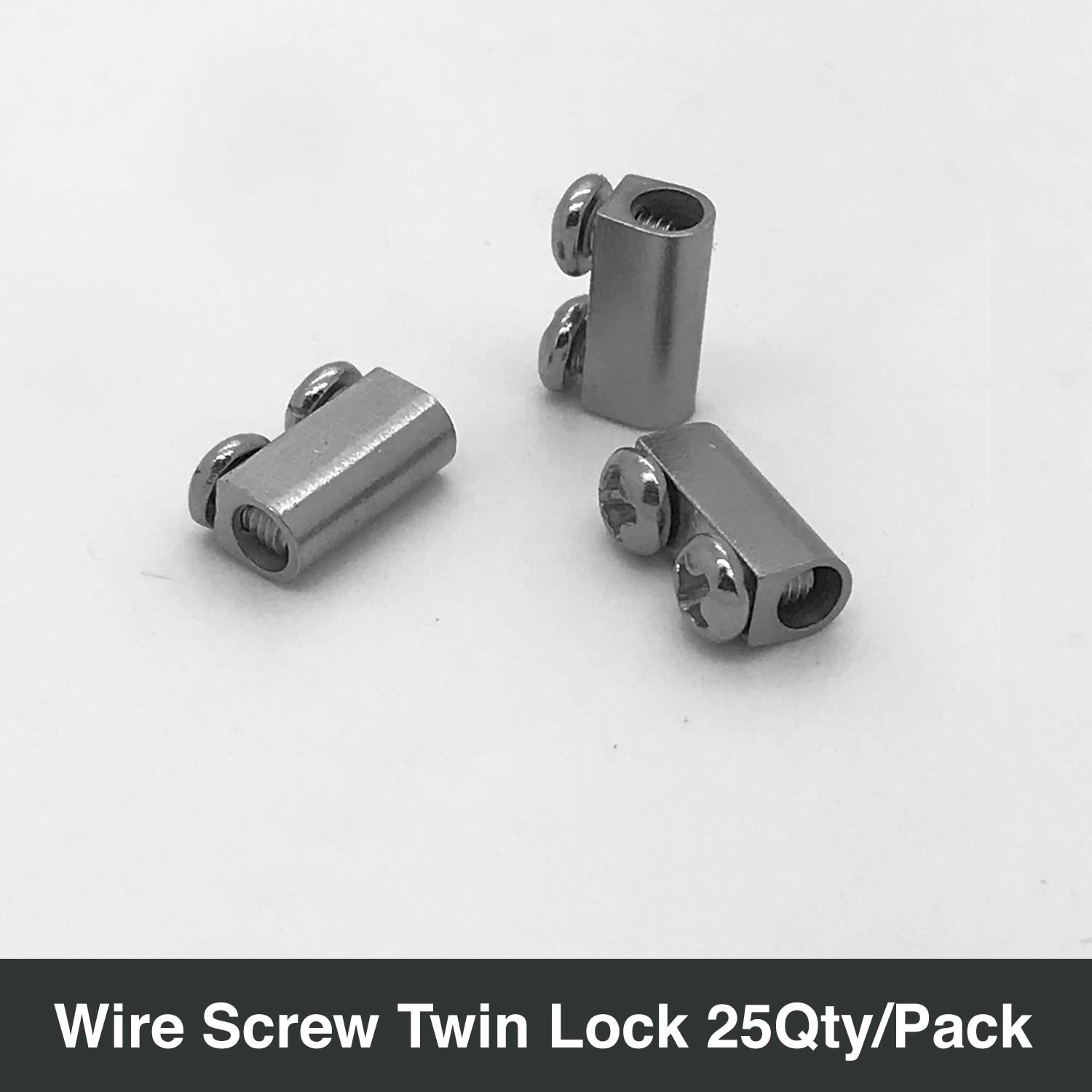 Wire Screw Twin Lock 25Qty/Pack RT Media Solutions