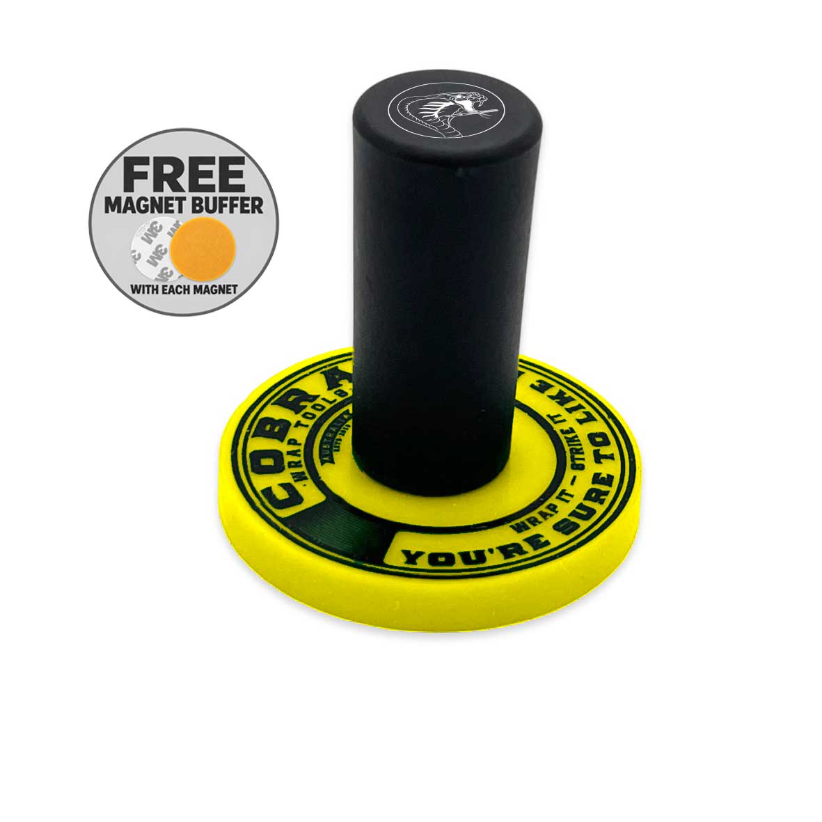 Cobra Classic Vehicle Wrap Magnets | 5 Bold Colours | Free Magnet Buffer with each magnet - Image 2