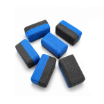 Ceramic Coating Applicator Sponges – 6 Pack Mini Applicator Pads with Product- Saving Barrier | 90mmx40mmx40mm