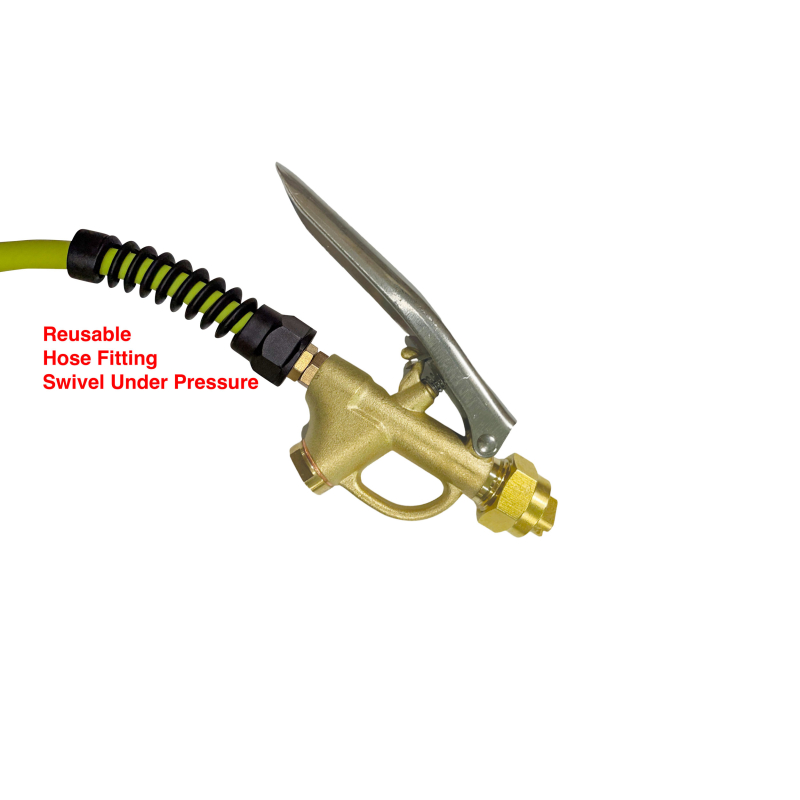 Electric Keg Hose Kit with Brass Sprayer Handle - Image 2