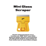 Cobra Mini Glass  Scraper