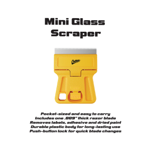 Cobra Mini Glass  Scraper