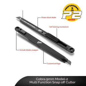 Cobra 9mm Model-2 Multi Function Snap off Cutter