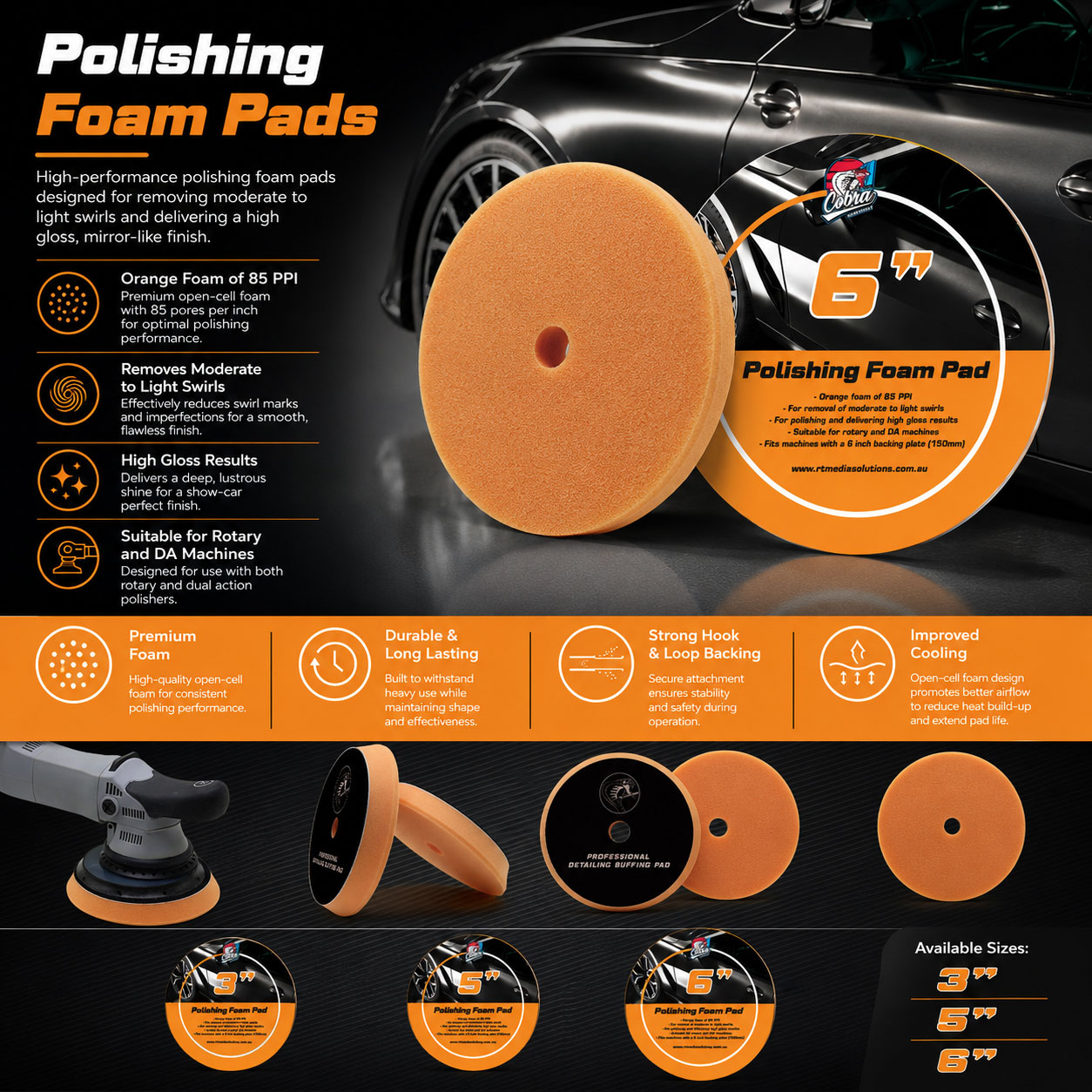 Polishing Foam Pads