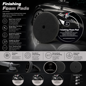 Finishing Foam Pads