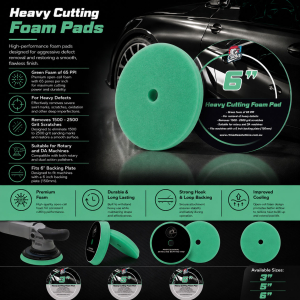Heavy Cutting Foam Pads