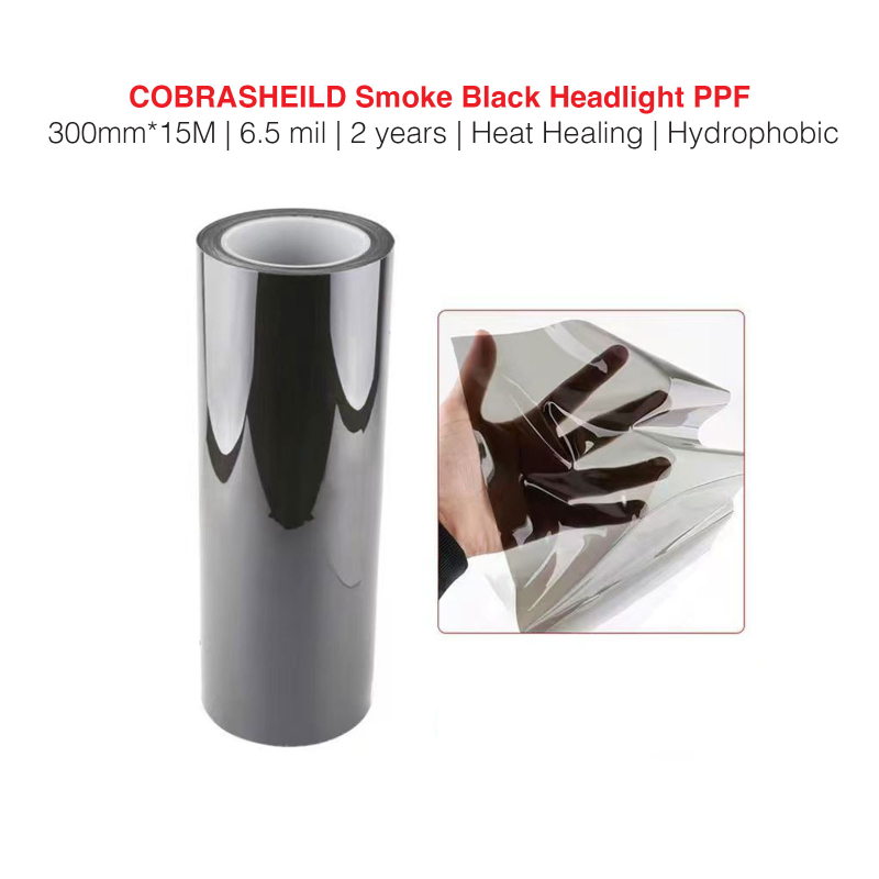 COBRASHEILD Headlight PPF | 300mm*15M | 6.5 mil | 2 years | Heat Healing | Hydrophobic - Image 3