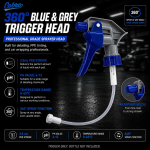 360° Blue & Grey Trigger Head | 3.5 mL per stroke | PH value: 6-12 |